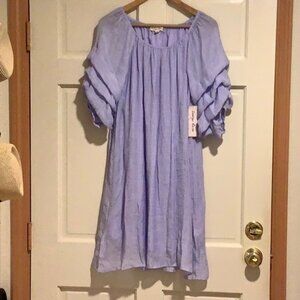 NWT Indigo Rose, Flowy Lavender Dress, Size L